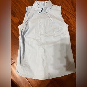 Vince Camuto Light Blue Sleeveless Top